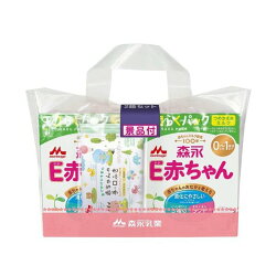 森永 E赤ちゃん エコらくパック つめかえ用 2箱セット 手口ふき付き 1セット 【E赤ち...