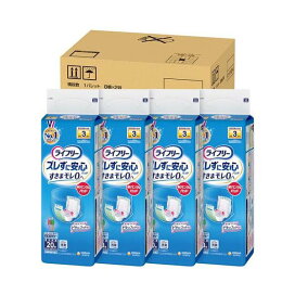 ライフリー ズレずに安心紙パンツ専用尿とりパッド 長時間用 介護用おむつ 20枚*4コ入 【ライフリー 中度インナー】 尿もれ用シート・パッド