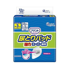 アテント 尿とりパッド 強力スーパー吸収 男性用 33枚入 【アテント】 尿とりパッド