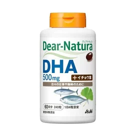 ディアナチュラ DHA with イチョウ葉 240粒 【Dear-Natura(ディアナチュラ)】 必須脂肪酸