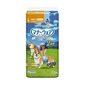マナーウェア 男の子用 L 青チェック・紺チェック 18枚入 【マナーウエア】 老犬介護用 おむつ・トイレ用品