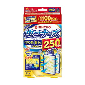 虫コナーズ ベランダ用 虫よけプレート 250日用 無臭 2コ入 【虫コナーズ】 虫除け(虫よけ)
