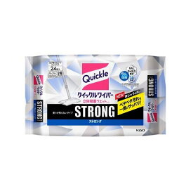 クイックルワイパー 立体吸着ウエットシート ストロング 24枚入 【クイックルワイパー】 住居用 掃除用品
