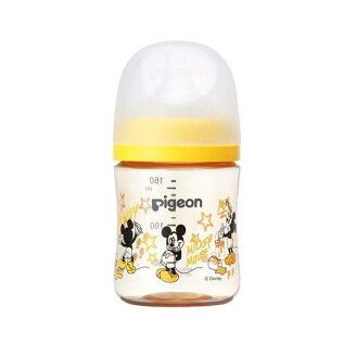 ピジョン 母乳実感 哺乳びん プラスチック Disney 160ml 1個 【母乳実感】 授乳用品