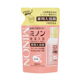 ミノン 薬用保湿入浴剤 詰替え用 400ml 【MINON(ミノン)】 入浴剤