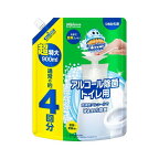 スクラビングバブル アルコール除菌 トイレ用 プッシュ式 詰め替え用 超特大 900ml