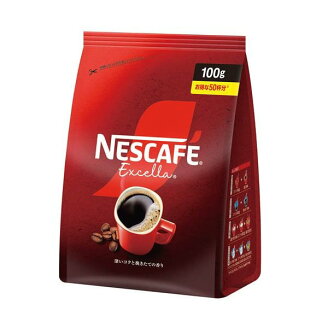 ネスカフェ エクセラ つめかえ用袋 100g 【ネスカフェ(NESCAFE)】 インスタントコーヒ...