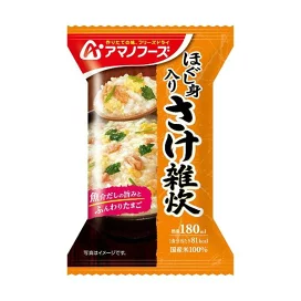 アマノフーズ ほぐし身入り さけ雑炊 20.7g 【アマノフーズ】 フリーズドライ食品
