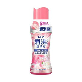 レノア 煮沸レベル超消臭 抗菌ビーズ みずみずしく香るピュアブーケ&ソープ 本体 420mL 【レノア抗菌ビーズ】 ニオイ対策