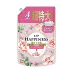 レノアハピネス5つ星ホテルの夢ふわタッチ柔軟剤ジャスミン＆ムスク詰替超特大1285mL