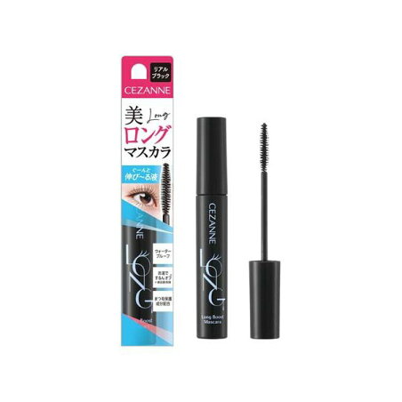 セザンヌ ロングブーストマスカラ01 リアルブラック 5.7g 【セザンヌ(CEZANNE)】 マスカラ