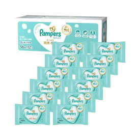パンパース おしりふき 肌へのいちばん 56枚*12個入 【パンパース 肌へのいちばん】 おしりふき・おむつ用品