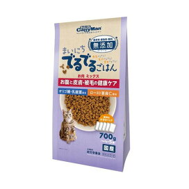 まいにちでるでるごはん お腹と皮膚・被毛の健康ケア 700g 【キャティーマン】 キャットフード(ドライフード・総合栄養食)