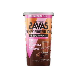ザバス ホエイプロテイン100 マルチビタミン＆ミネラル ミルクショコラ風味 280g 【ザ...