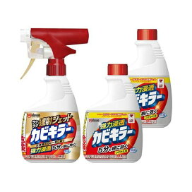 カビキラー ラクラク連射ジェット 本体 +付け替え 1セット 【カビキラー】 防カビ・カビとり