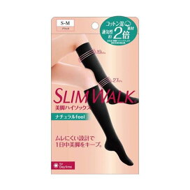 スリムウォーク 美脚ハイソックス ナチュラルfeel S-M 1足 【スリムウォーク】 靴下(ソックス)