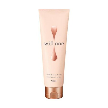 willone(ウィルワン) 2WAYクリアマスクウォッシュ 130g 【willone(ウィルワン)】 洗顔