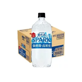 サントリー 天然水 SPARKLING 1050ml*12本入 【サントリー天然水】 炭酸飲料