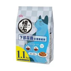 懐石 2つのごほうび 下部尿路の健康維持 1.1kg 【懐石】 キャットフード(ドライフード・総合栄養食)