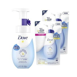 ダヴ ビューティモイスチャー クリーミー泡洗顔料 ポンプ+詰め替えセット 1セット 【ダヴ(Dove) 泡洗顔】 洗顔