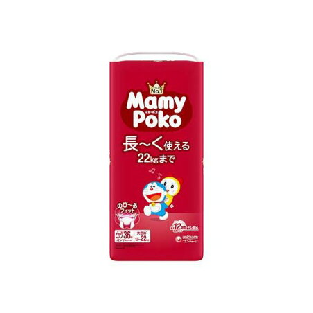 マミーポコパンツ ドラえもん 12〜22kg 紙おむつ ビッグサイズ パンツ 36枚入 【マミーポコパンツ】 紙おむつ