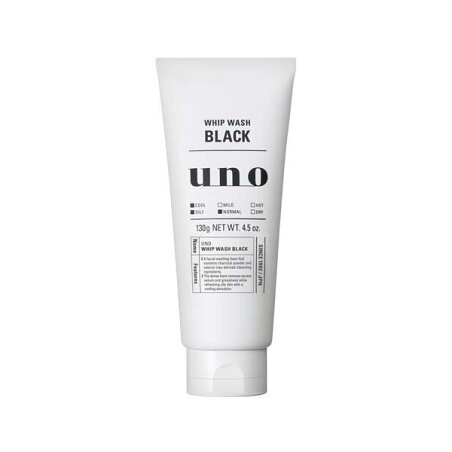 ウーノ ホイップウォッシュ ブラック f 130g 【ウーノ(uno)】 洗顔