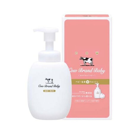 カウブランド ベビー 全身泡ウォッシュ ポンプ付 400ml 【カウブランド】 入浴用品