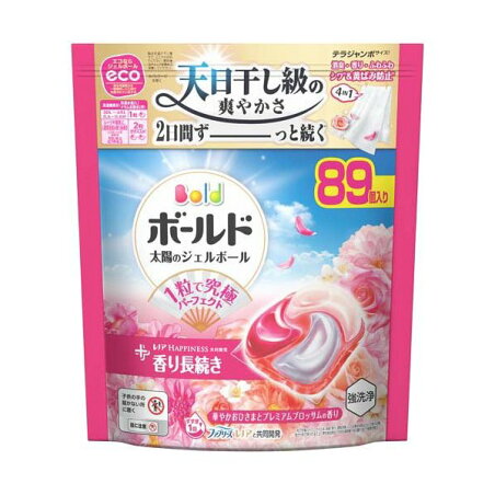 ボールド 洗濯洗剤 4in1 詰替 【ボールド ジェルボール】 ホワイトティー 86個入 / ホワイトラベンダー&ジャスミン 86個入 / プレミアムブロッサム 89個入 / フレッシュサボン 89個入