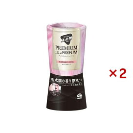 トイレのスッキーリ！ Sukki-ri！ プレミアムリッチパルファム ロマンスピンク 400ml×2セット 【スッキーリ！(sukki-ri！)】 消臭・芳香剤