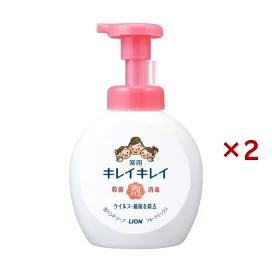 キレイキレイ 薬用泡ハンドソープ フルーツミックスの香り 本体 大型サイズ 500ml×2セット 【キレイキレイ】 ハンドソープ