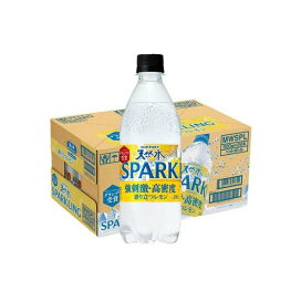 サントリー 天然水 SPARKLINGレモン 500ml*24本 【サントリー天然水】 炭酸水