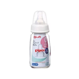 ピジョン スリムタイプ哺乳びん 耐熱ガラス製 120ml 1コ入 授乳用品
