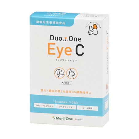 メニワン DUOONE Eye C 60粒*3袋入 ペット用 サプリメント