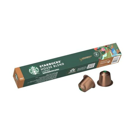 スターバックス ネスプレッソ 専用カプセル ハウス ブレンド 10杯分 【スターバックス】 レギュラーコーヒー