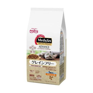 メディファスアドバンス グレインフリー 1歳から チキン&フィッシュ味 1.25kg(250g×...