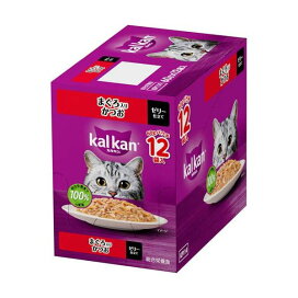 カルカン パウチ まぐろ入りかつお 成猫 キャットフード ウェットフード 60g×12袋入 【カルカン パウチ】 キャットフード(ドライフード・総合栄養食)