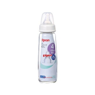 ピジョン スリムタイプ哺乳びん 耐熱ガラス製 240ml 1個入 授乳用品