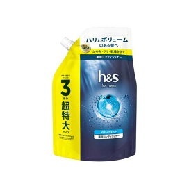 h&s for men 薬用コンディショナー 詰替 900g 【h＆s(エイチアンドエス)フォーメン】 スカルプゴールド / ボリュームアップ