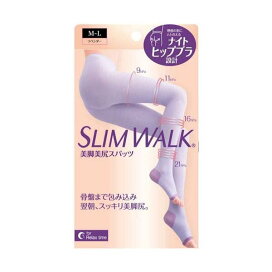 スリムウォーク 美脚美尻スパッツ M-L 1枚 【スリムウォーク】 レギンス・スパッツ
