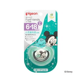 おしゃぶりFun 6-18/L ミッキー柄 R 1個入 おしゃぶり