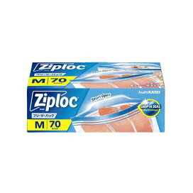 ジップロック フリーザーバッグ M 70枚入 【Ziploc(ジップロック)】 ラップ・ホイル・キッチン雑貨