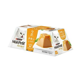 モンプチ ジェムズ チキン ムース仕立て とろける贅沢ジュレソース 114g 【モンプチ】 キャットフード(猫缶・パウチ・一般食)