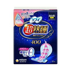 ソフィ 超熟睡ガード 特に多い夜用 羽つき 40cm 16個入 【ソフィ】 生理用ナプキン