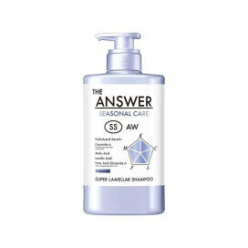 THE ANSWER シーズナルケア スーパーラメラシャンプー SS ポンプ 400ml 【THE ANSWER(ジアンサー)】 シャンプー