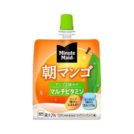 ミニッツメイド 朝マンゴ 180g*6コ入 【ミニッツメイド】 バランス栄養食