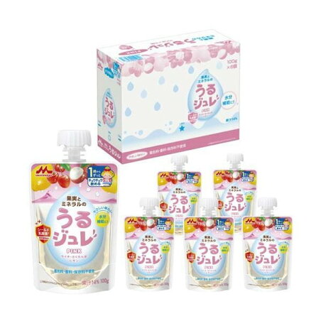 果実とミネラルのうるジュレ PINK 100g*6個入 【やさいジュレ】 離乳食 完了期(12ヶ月頃)