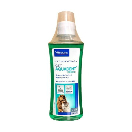 ビルバック C.E.T アクアデント フレッシュ 250ml 【ビルバック】 オーラルケア・ペット用品