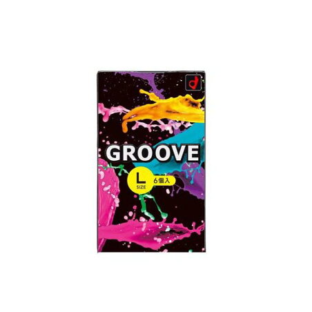 GROOVE Lサイズ 6個 6個 コンドーム メーカー別
