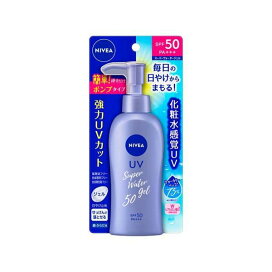 ニベアサン ウォータージェル SPF50 PA+++ ポンプ 140g 【ニベア】 日焼け止め