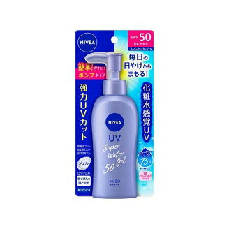 ニベアサン ウォータージェル SPF50 PA+++ ポンプ 140g 【ニベア】 日焼け止め